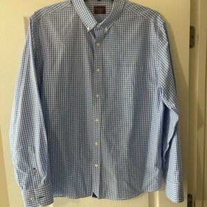 UNTUCKit Light Blue Gingham Men's Shirt